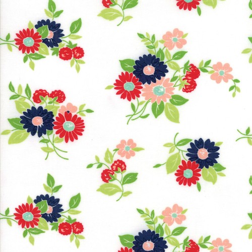 Moda THE GOOD LIFE Cream Floral 55151 19 Bonnie & Camille QUILT FABRIC - Picture 5 of 5