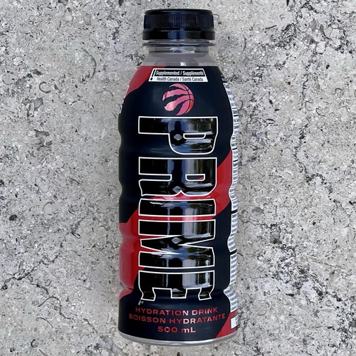 PRIME Hydration | Toronto Raptors Black & White 500ml BUNDLE 🏀🇨🇦 | IN HAND ✅ - Picture 2 of 9