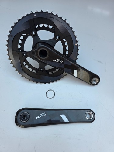 SRAM Force 22 X Glide R Carbon Kurbelgarnitur, 172,5mm, 50/34T, GXP Achse, sehr gut!
