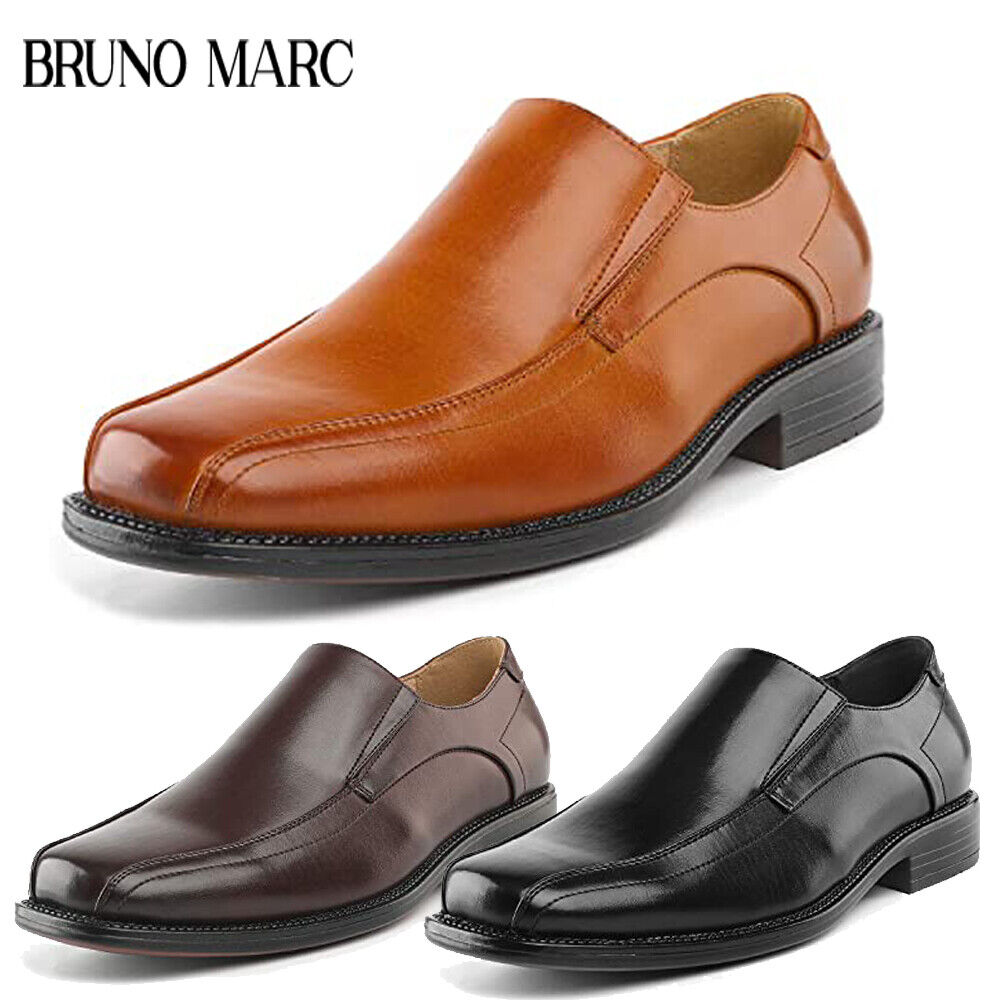 Men's Dress Loafer Shoes Slip On Square Toe Driving Casual Shoes