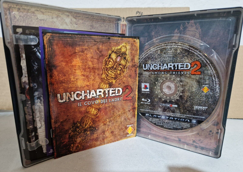 UNCHARTED 2 IL COVO DEI LADRI SPECIAL EDITION SONY PS3 PAL ITA 🇮🇹 CIB COMPLETO - Picture 11 of 21