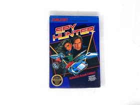 Spy Hunter NES CIB 5 Screw Nintendo Game Cart Sleeve Foam Box Manual Complete 