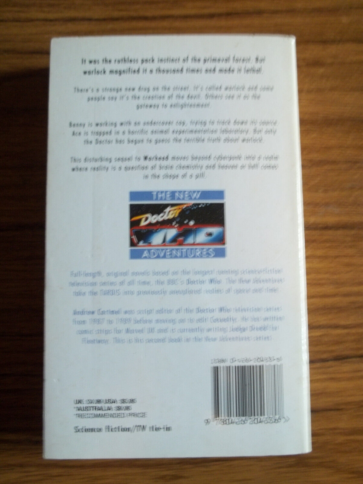 7th Dr Doctor Who Warlock New Adventure NA - Picture 2 of 3