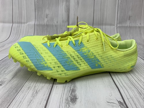 Adidas Adizero Finesse Yellow Track & Field Spikes Shoe Mens Size 11.5 FW2249 - Picture 4 of 9