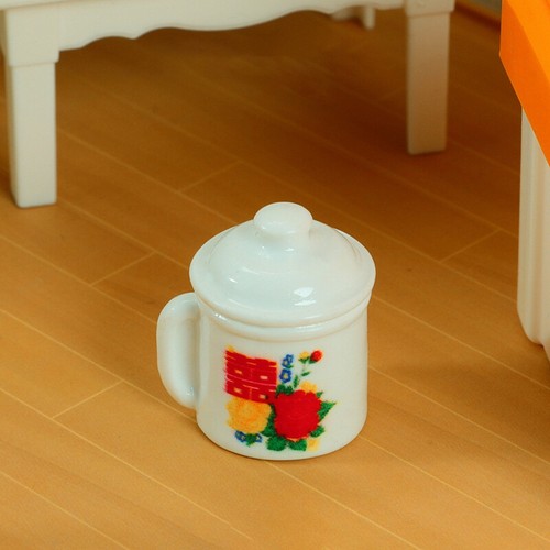 1/12 Dollhouse Mini Coal Stove Kettle Gas Tank Model Dollhouse Kitchen Supplies - Bild 12 von 21