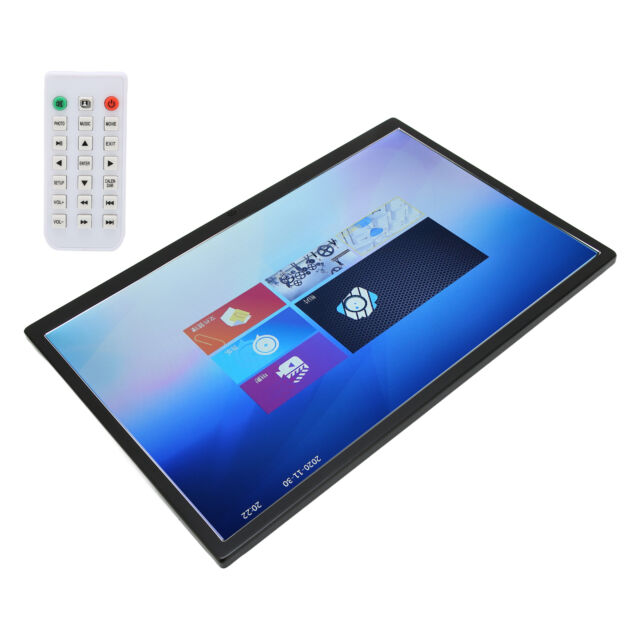 (2)15 Inch Large Digital Picture Frame Wall Mountable 100-240V Electronic (2)15 Inch Large Digital Picture Frame Wall Mountable 100-240V Electronic