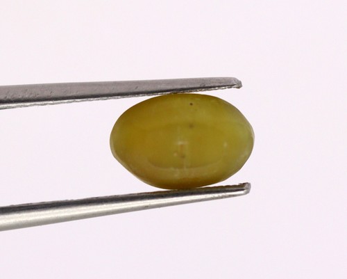 Brown Color Natural Apatite Cats eye Oval Shape Loose Gemstone 2.26 Ct - Picture 9 of 15