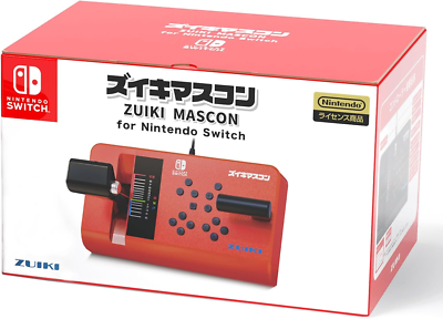 ZUIKI MASCON Densha de Go Controller Nintendo Switch OneHandle Red