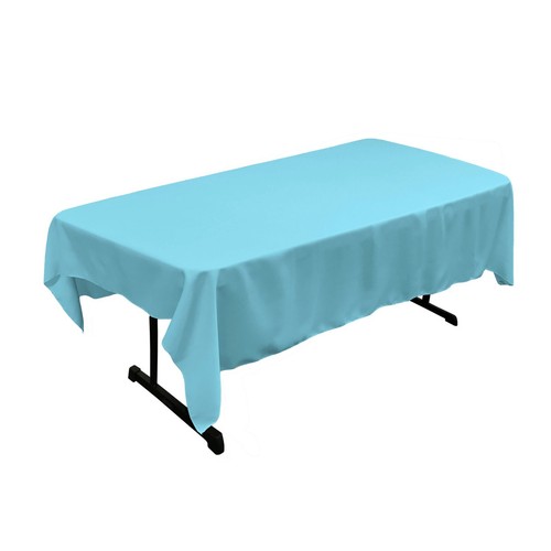 LA Linen Polyester Poplin Rectangular Tablecloth, 60 by 84-Inch. Made in USA - Picture 72 of 78
