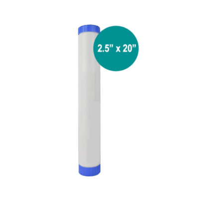 2.5'' x 20'' Standard Blue Refillable Birm Filter