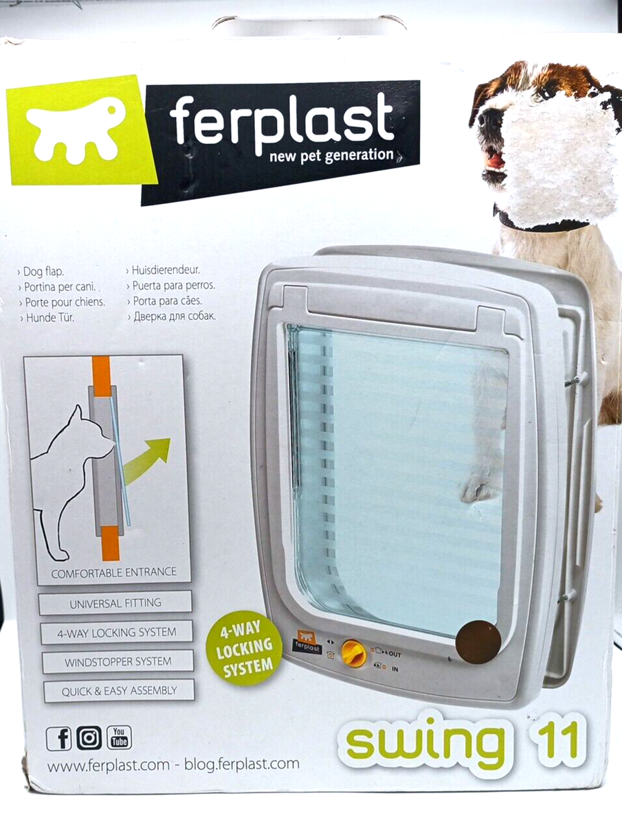 Ferplast Swing 11 Way locking White Dog Medium S51C