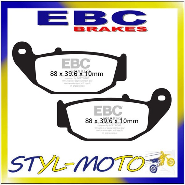 FA629HH BeläGe Sinter Hinten EBC Suzuki GSX-S 150 2018-image