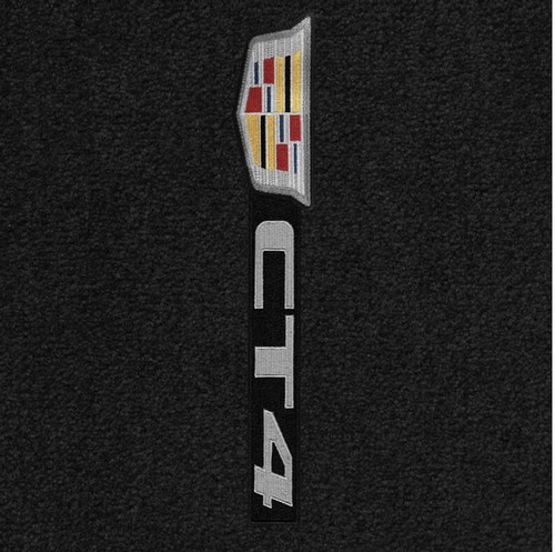 New! Black Floor Mats 2020 - 2025 Cadillac CT4 Embroidered Logo Pick Logo - Foto 16 di 21