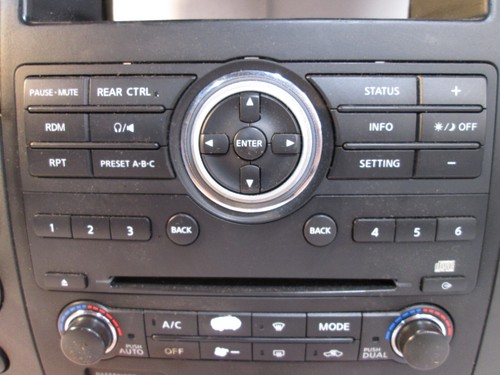 ✳️ 2011 PATHFINDER AC Heater Climate Control Temperature FRONT BEZEL CENTER - Picture 6 of 18