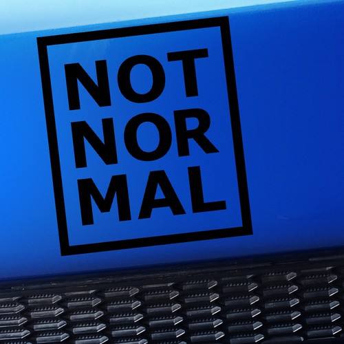 Not Normal - Sticker Decal for MINI Cooper - Choose the color! - Bild 6 von 26