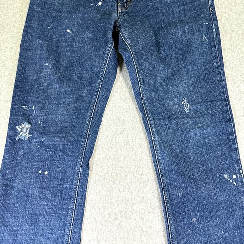 Ariat M1 Mens Jeans Blue Size 31x32 (30x32) Vintage Straight Denim - Picture 4 of 16