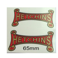 Hetchins watter bottle / bidon vintage decals