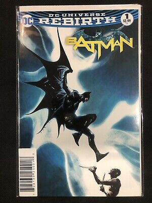 Batman #1 DF Dynamic Forces Jae Lee Color Variant with COA DC Rebirth 2016