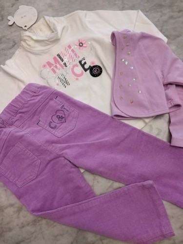 COMPLETO BIMBA 3 PEZZI NUOVO INVERNALE TAGLIA 15 MESI MARCA CHICCO - Foto 5 di 10