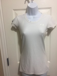 Under-Armour-Women-039-s-White-T-shirt-Tee-Top-Size-Extra-Small