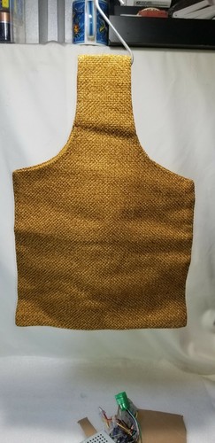 Bolso de Mano Vintage Forrado ARPILLERA, Colorido Diseño de Aplique de Flor de Fieltro - Imagen 3 de 11