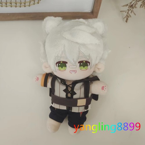 Stocked Game Genshin Impact Bennett Cosplay Plushie Doll Cute Toy w/Clothes 20cm - Picture 7 of 12