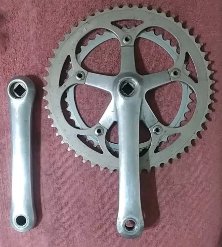 Vintage Shimano 105 FC-1050 Crank Set 170 mm Double 54/42