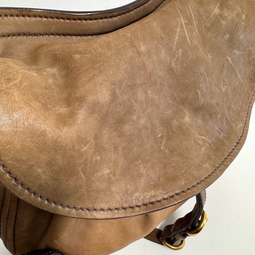 MIU MIU Vintage Brown Leather Handbag - Picture 9 of 19