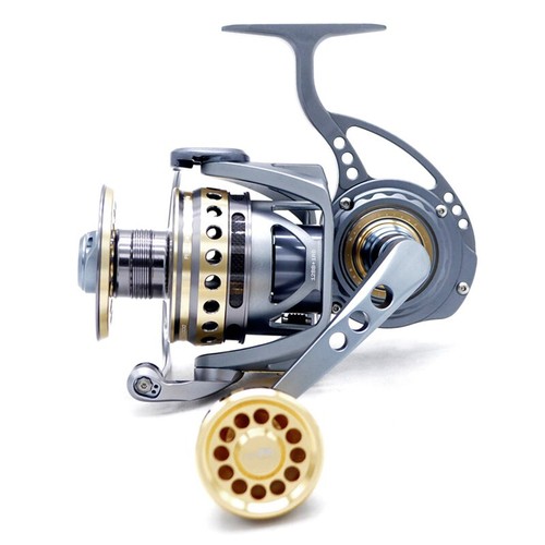 Mulinello da spinning mare impermeabile salato CAMEKOON con trascinamento in carbonio 66 libbre per pesca tonno - Foto 1 di 6