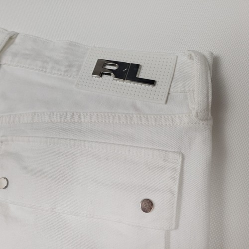Jeans Ralph Lauren Etiqueta Negra Paracaidista 32 34 Para Hombres Blanco Carga Utilidad Combate - Imagen 17 de 20