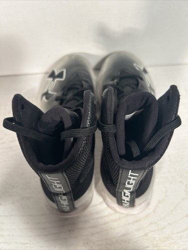 UNDER ARMOUR Highlight RM JR Football Cleats Size 5Y Kids Black 3000195-001 - Picture 13 of 21