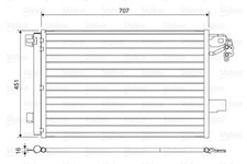 Kondensator Klimaanlage VALEO 814461 für VW Aluminium TRANSPORTER T5 Bus 7HB 7HJ