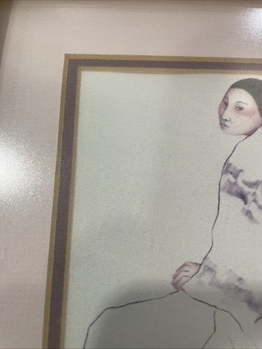 RC Gorman Santa Fe Woman Print - 5x7 Matted and Framed to 9x11 - Picture 8 of 11