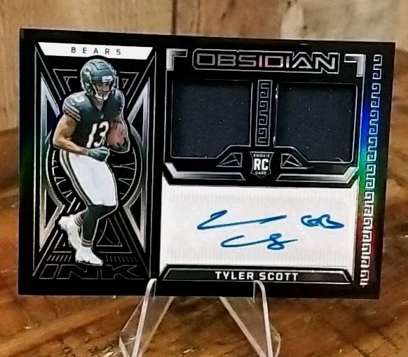 2023 Panini Obsidian - Tyler Scott Rookie Dual Patch Auto /199 #rji-tsc
