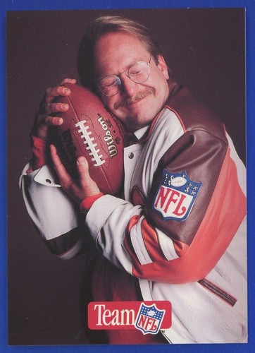 Martin Mull 1992 Pro Line Portraits Team NFL ON-CARD AUTO #4 - beautiful! - Picture 2 of 3