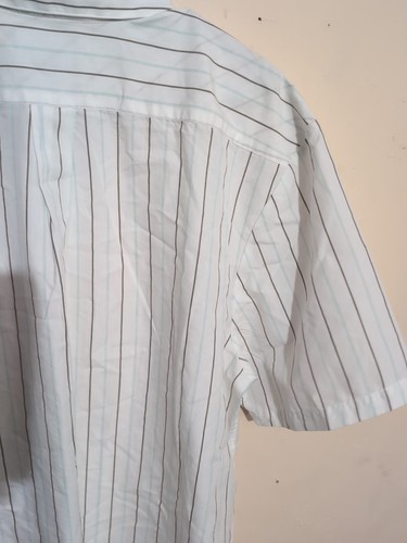 Men's Volcom Classic Fit Boiler Woven SS Button Front Stripe Shirt Men's Sz XXL - Picture 8 of 15