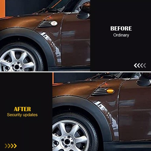 Amber/Red LED Side Fender Light Marker For MINI Cooper 2009-2015 Convertible R57 - Picture 7 of 22