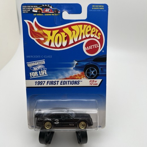 1996 HOT WHEELS 1997 FIRST EDITIONS MERCEDES C-CLASS #10 OF 12 - Picture 1 of 11