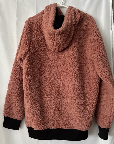 FIVE BY FIVE MASTERPIECE Damen Sherpa Fleece Hoodie Jacke Small - Bild 3 von 5