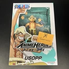 Anime Heroes One Piece Usopp Action Figure Bandai 6.5” New Sealed