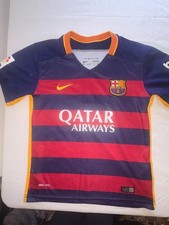Nike FC Barcelona M s Que un Club Youth M 26 Lionel Messi Jersey EPL
