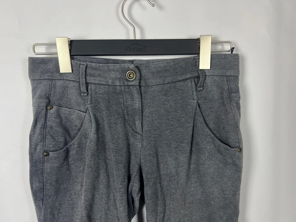 Pantalones chinos para mujer BRUNELLO CUCINELLI gris talla D 36 I 40 Foto 2 de 4