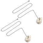  2 Pcs Lüfterkettenverlängerung Austausch Der Zugkette Des Deckenventilators
