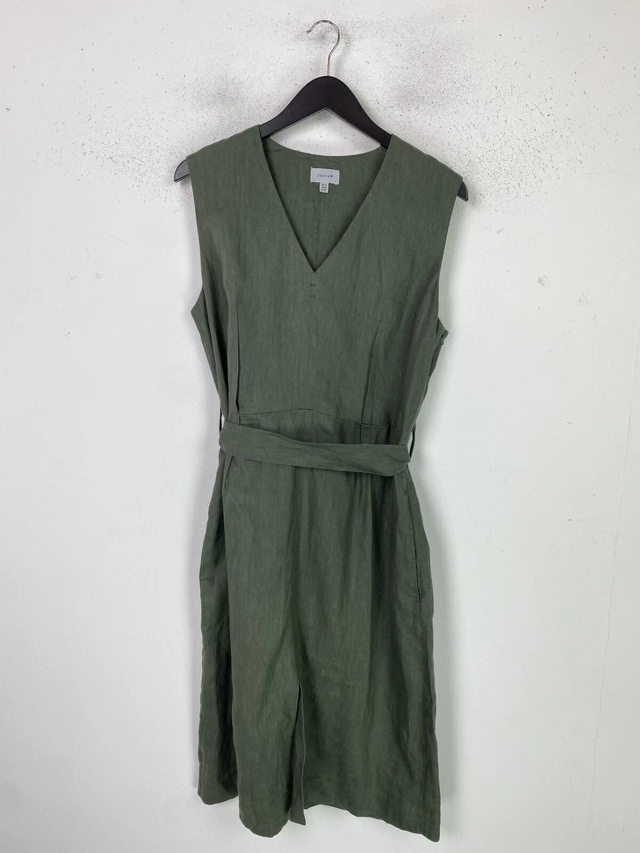 green lace boho dress Wool Blend Collar Dress main image 0