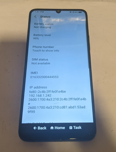 Teléfono inteligente TCL Jitterbug 4 32 GB - negro - (desbloqueado vivo) totalmente funcional - Imagen 3 de 9