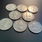 [Lot of 8] Canadian Silver Quarters - 80% Silver (1.2 troy oz total)
