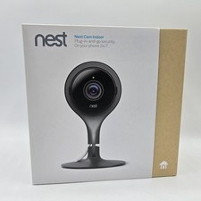 New Open Box Google Nest A0005 NC1102ES Cam Indoor Security Camera 1st Gen - NIB