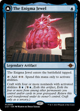 The Enigma Jewel // Locus of Enlightenment (REGULAR) x1 - MTG LCI #55