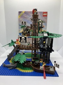 LEGO 6270 Forbidden Island Vintage Pirates Set Classic Treasure & Ship Hideout