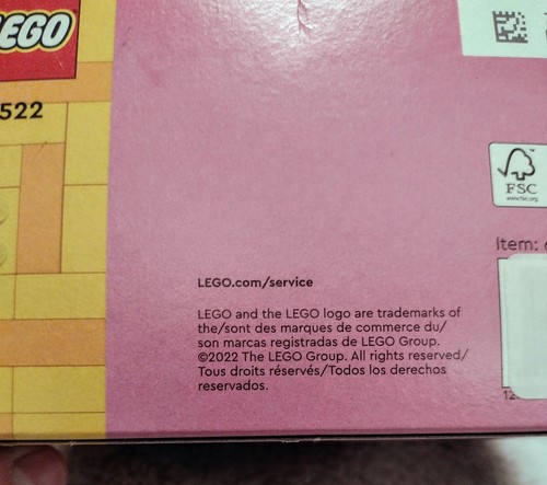 Sealed LEGO Valentine Lovebirds 40522 Building Kit - Picture 5 of 5